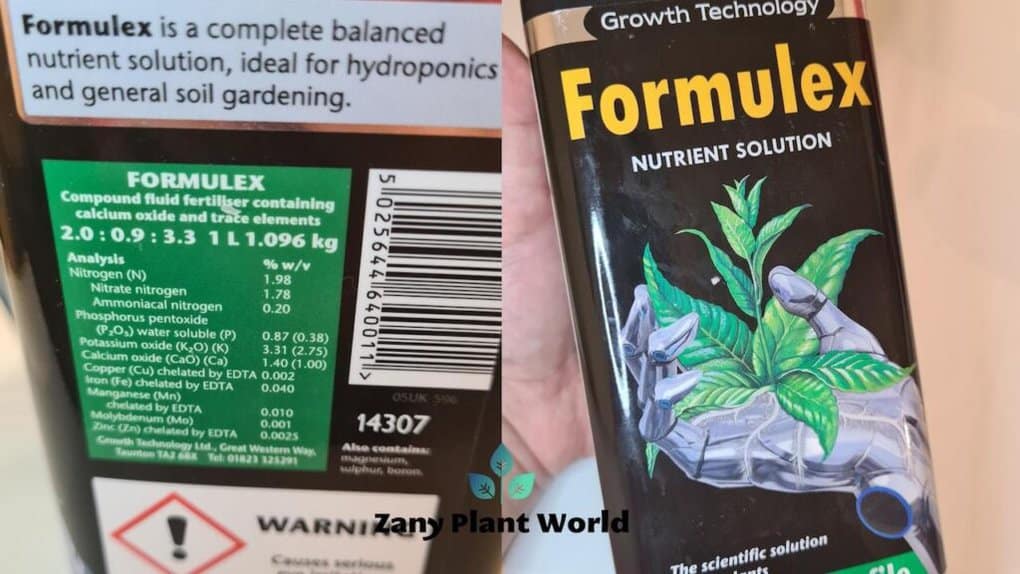 Formulex Fertilizer for Soil and Hydroponics