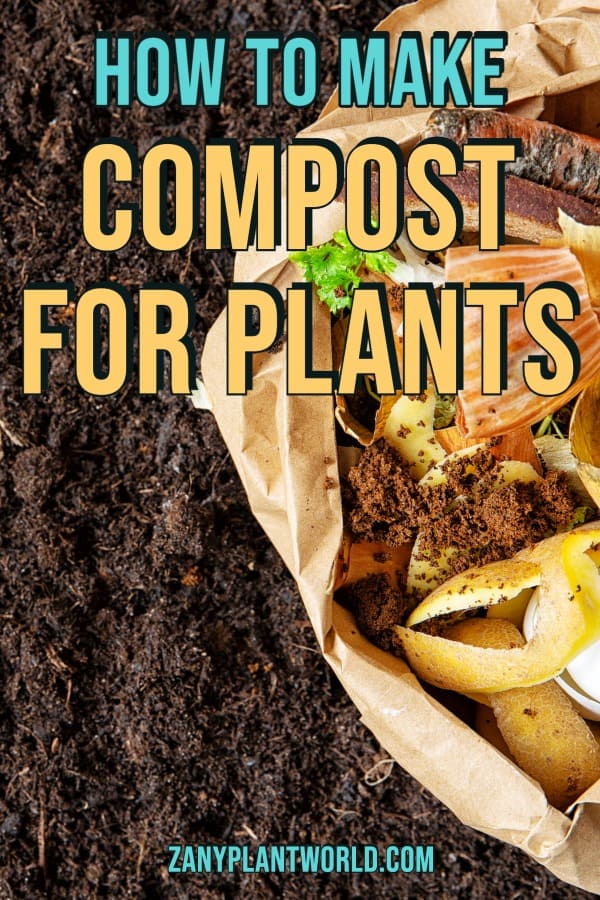 How to Make compost for plants pin